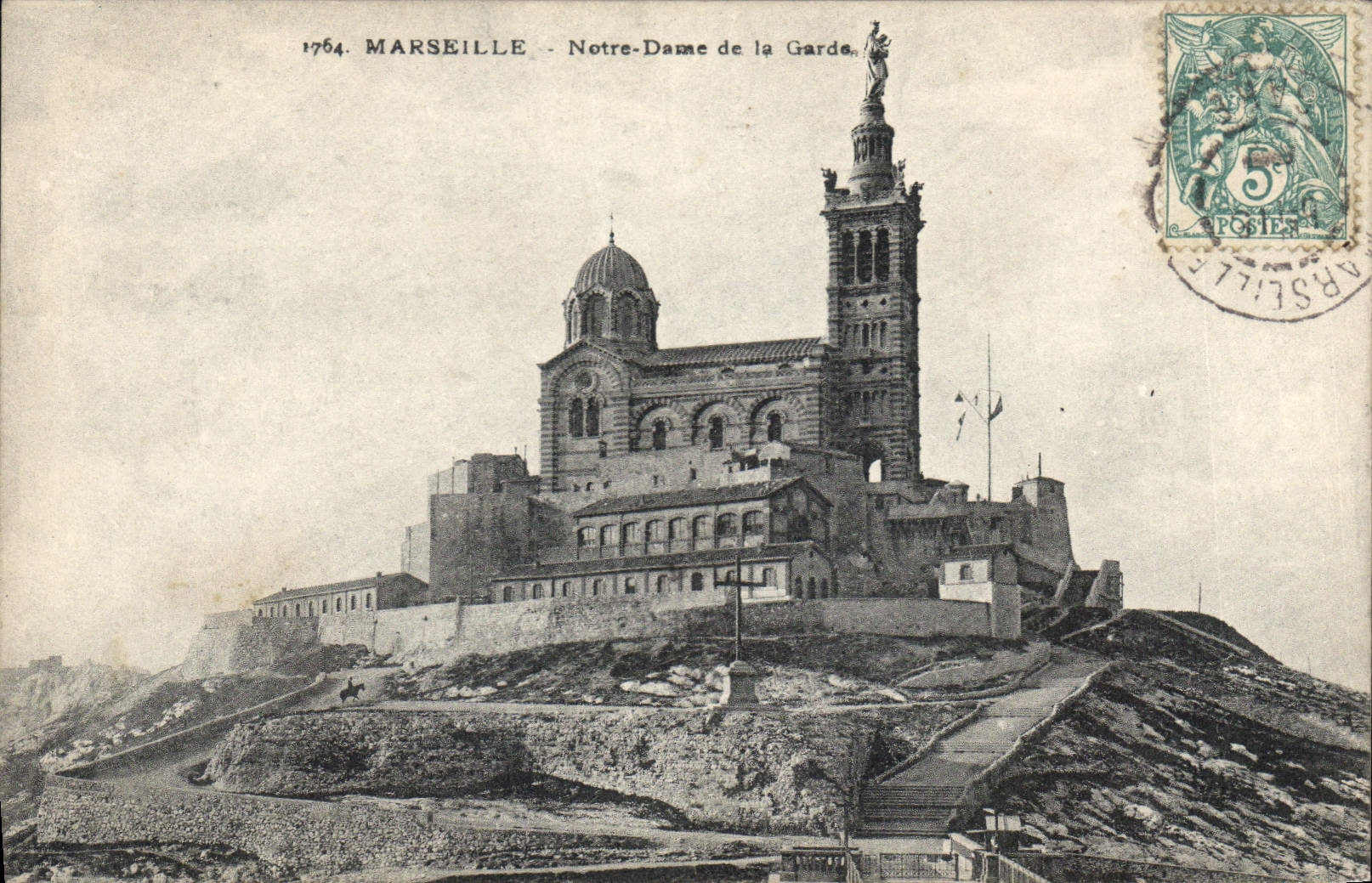 CPA Marseille Notre Dame de la Garde 