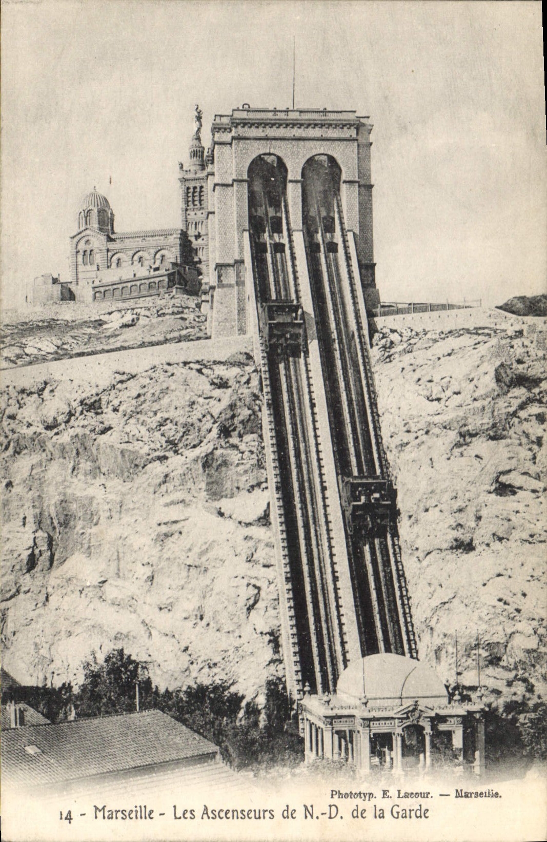 CPA Marseille Notre Dame de la Garde 