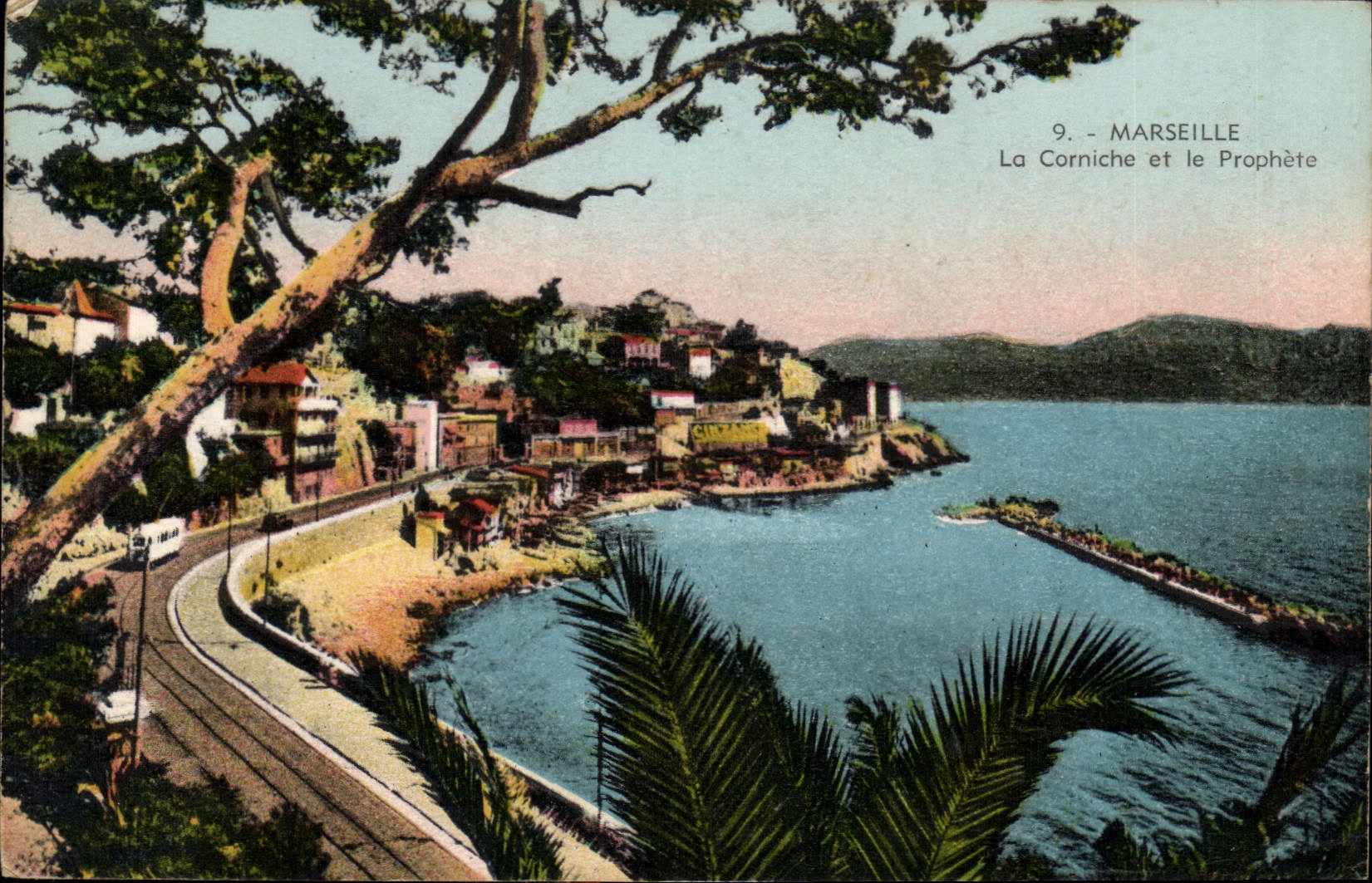 CPA Marseille La Corniche et le Prophete