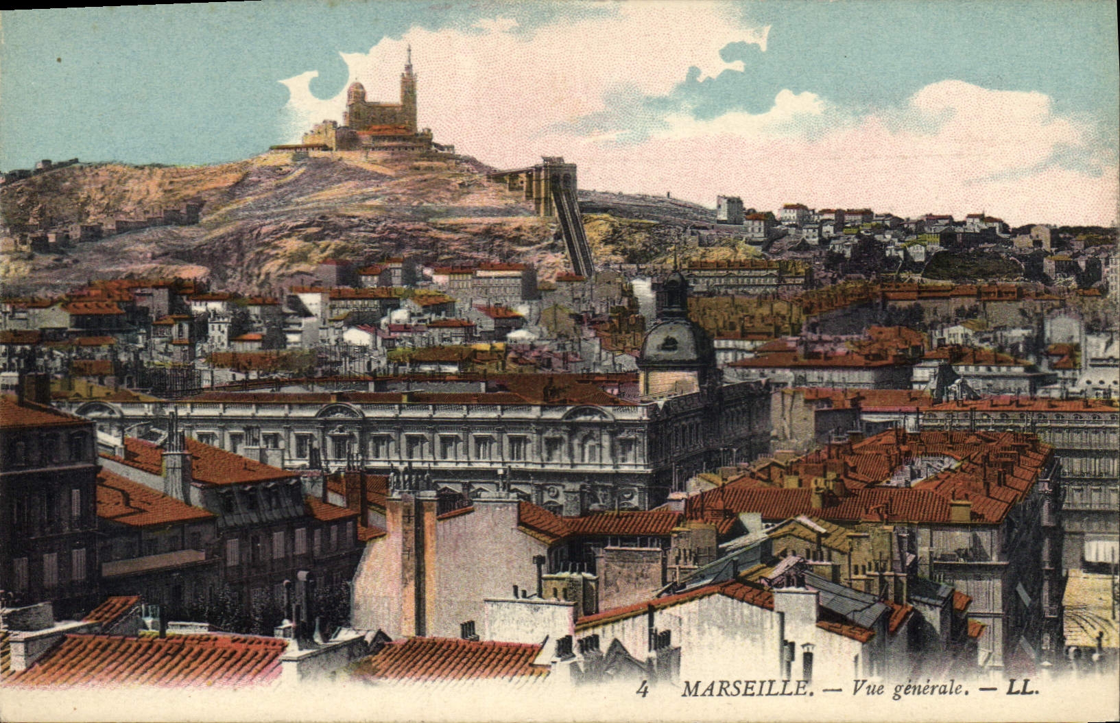 CPA Marseille Vue generale 