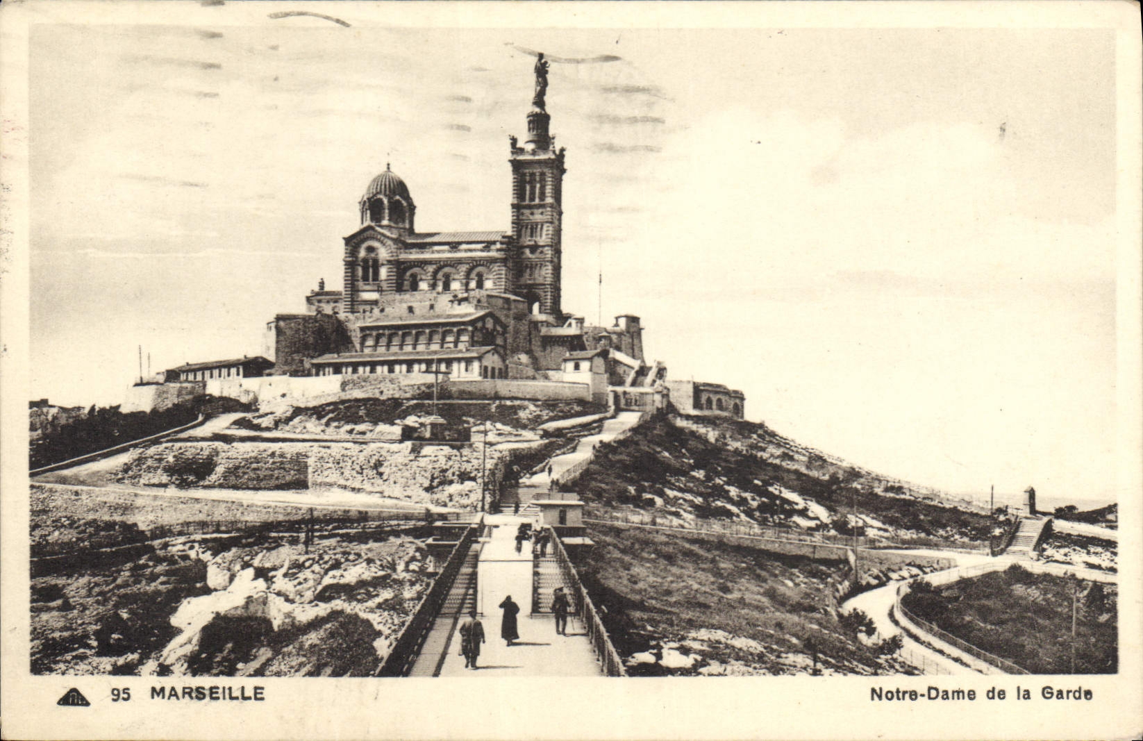 CPA Marseille Notre Dame de la Garde 