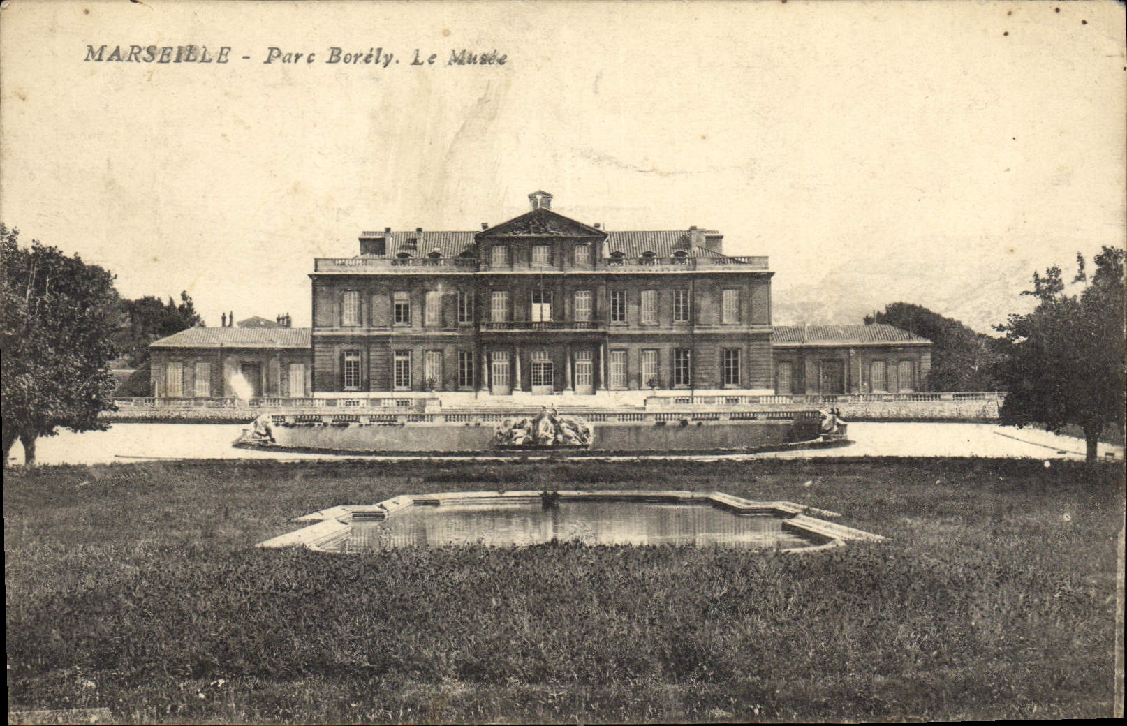 CPA Marseille Parc Borely Le Musee 