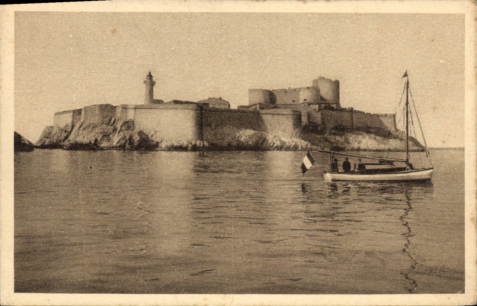 CPA Marseille Le Chateau d'If 