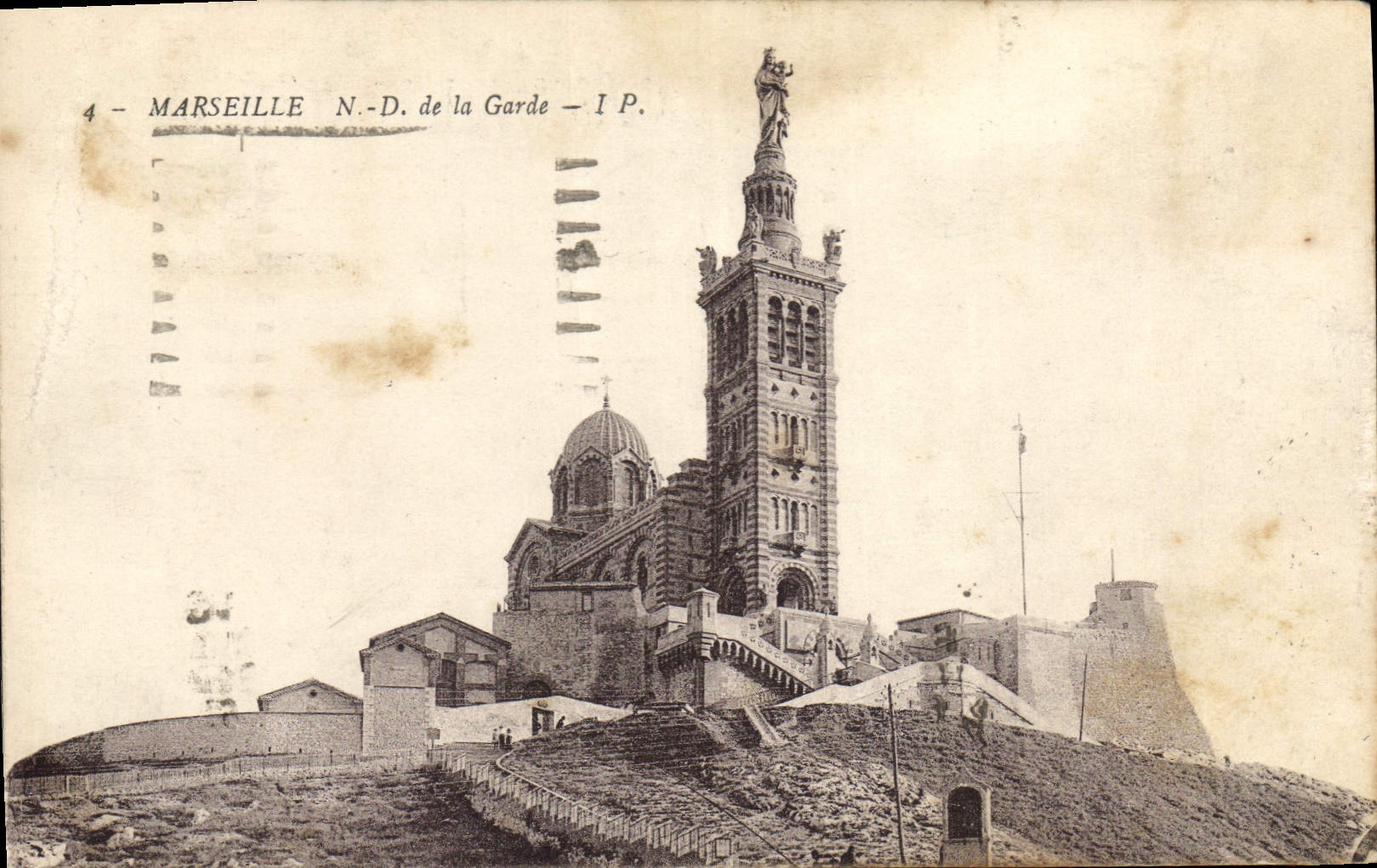 CPA Marseille Notre Dame de la Garde 