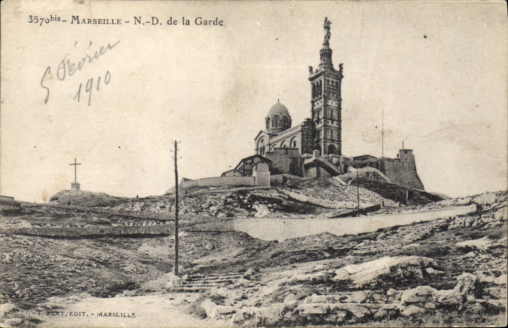 CPA Marseille Notre Dame de la Garde 