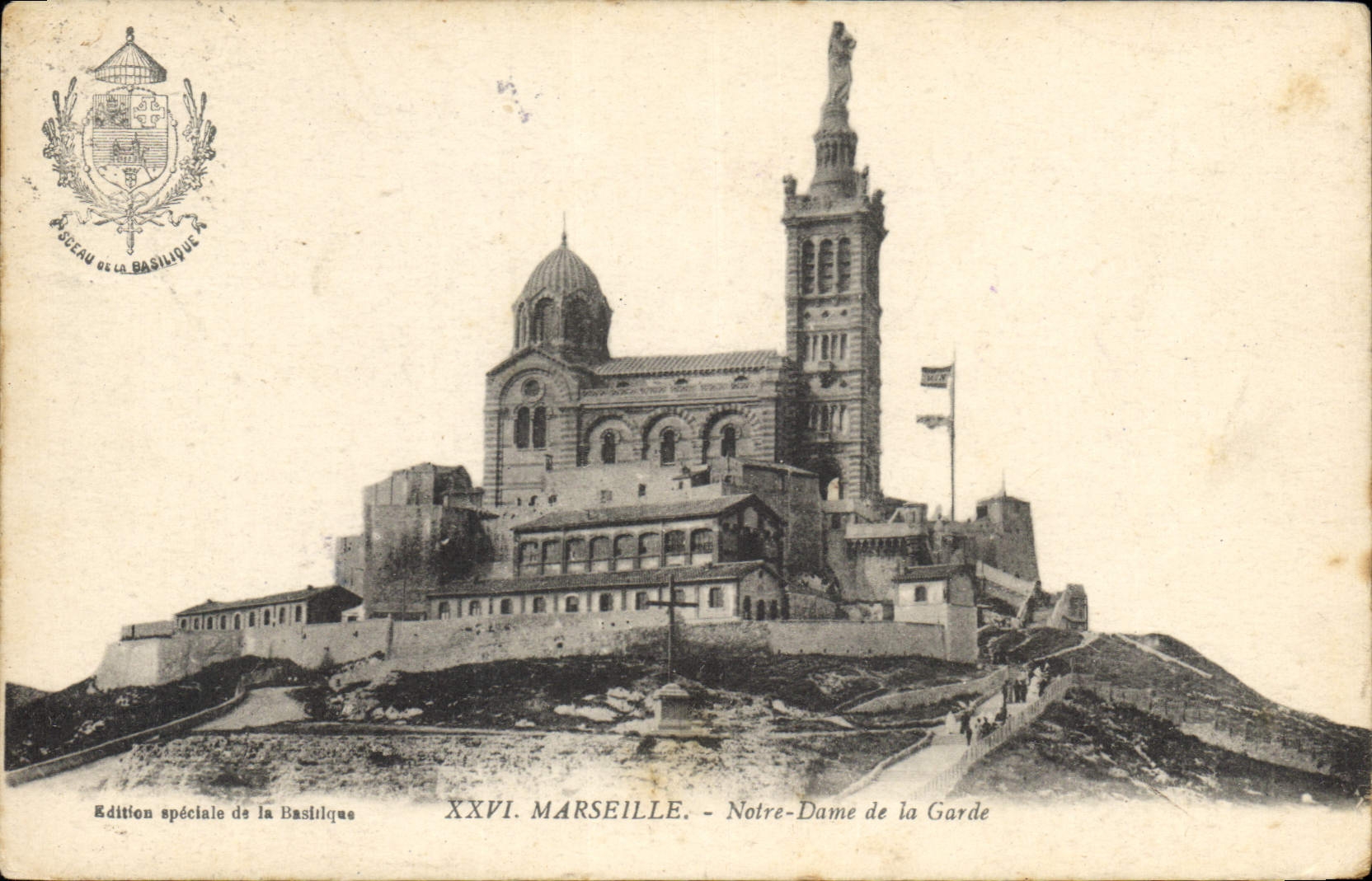 CPA Marseille Notre Dame de la Garde 