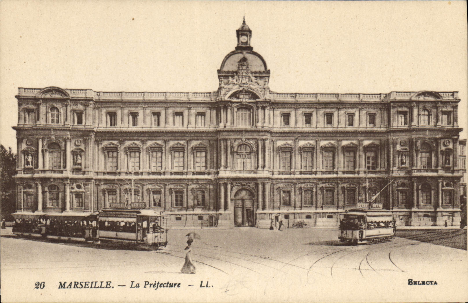 CPA Marseille La Prejecture 