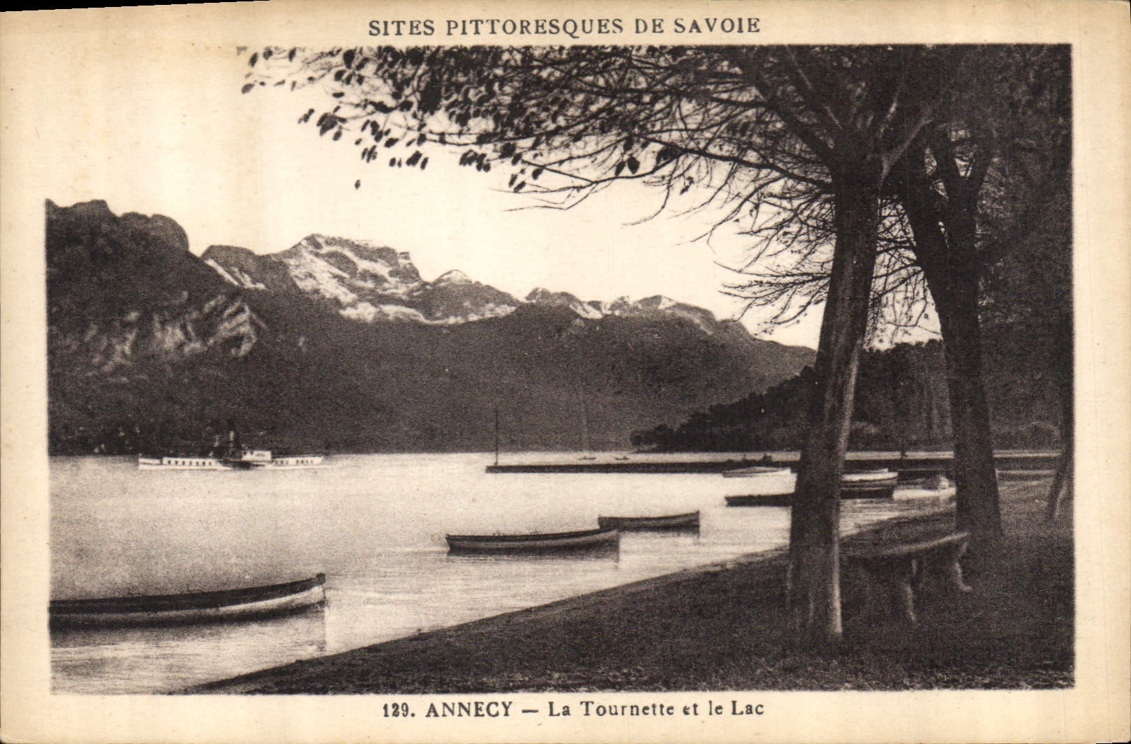 CPA Annecy La Tournette et le Lac 