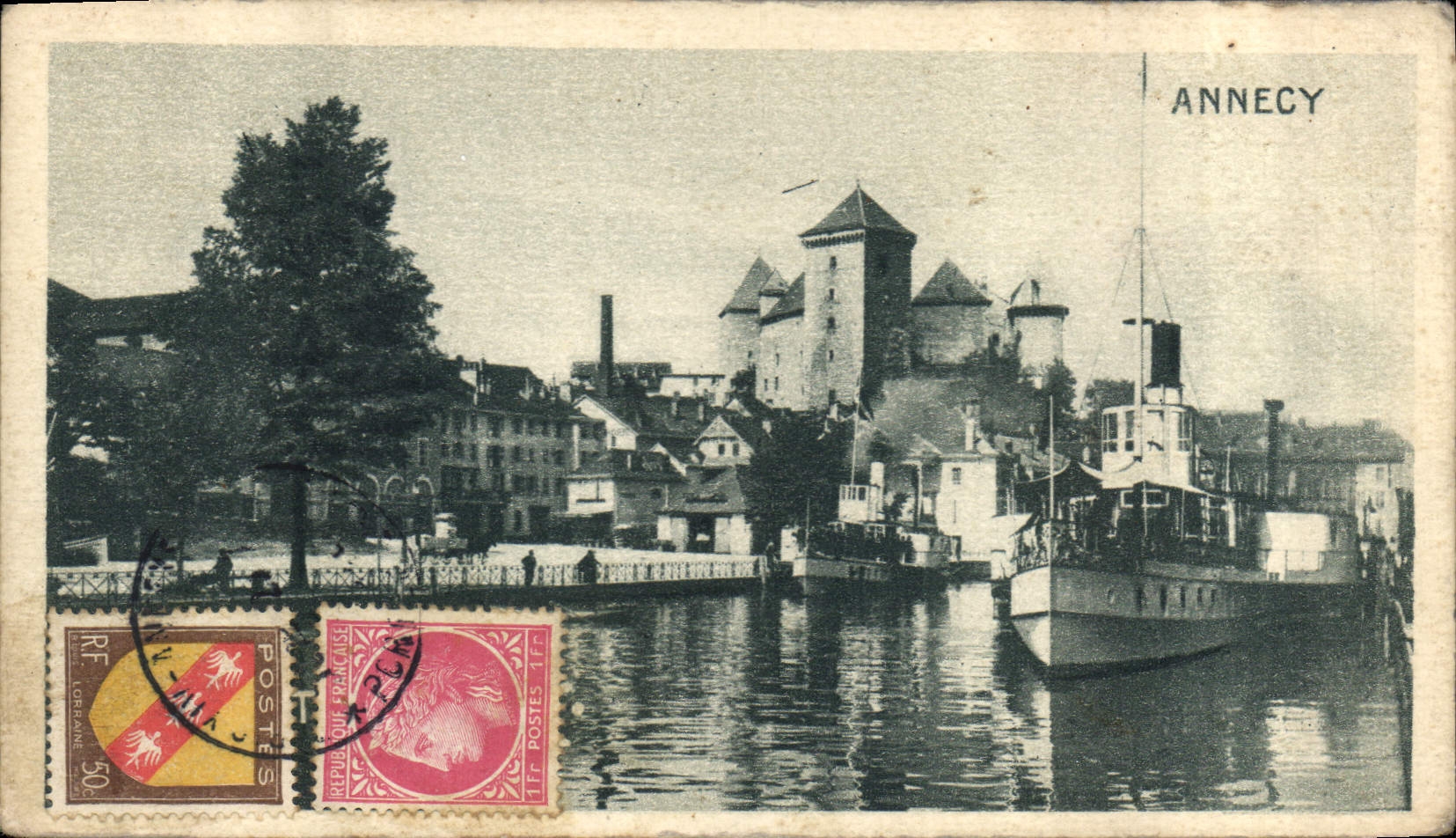 CPA Annecy Bateau