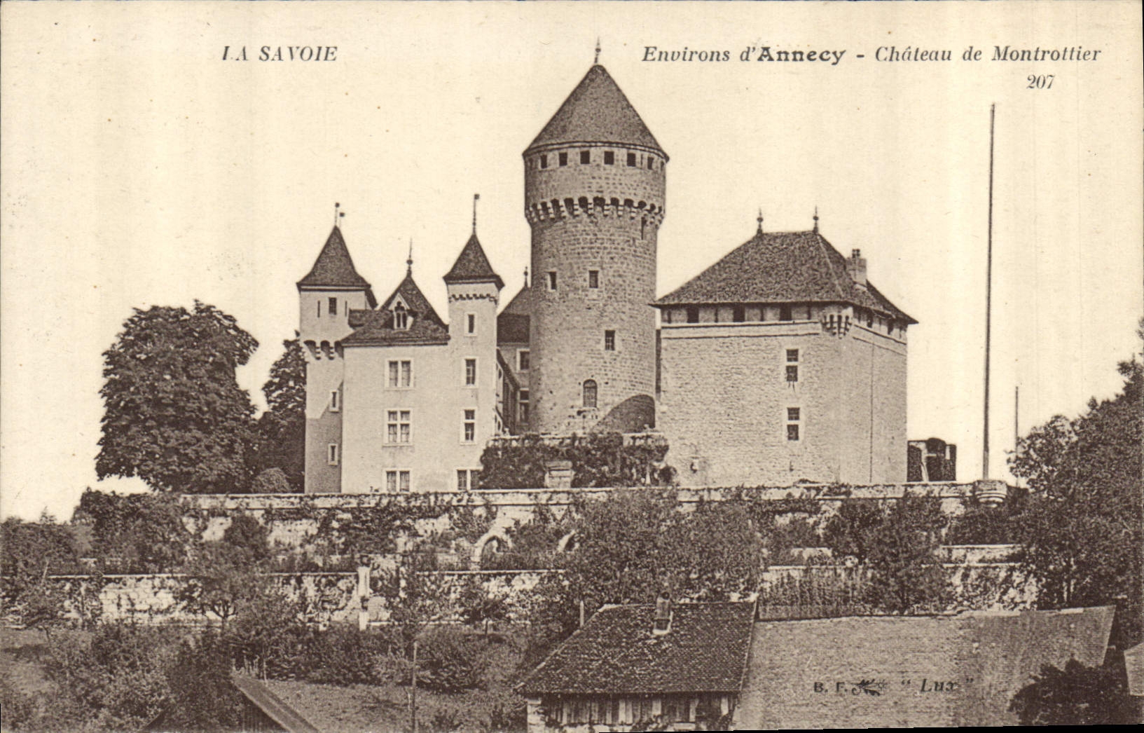 CPA La Savoie Environs d'Annecy Chateau de Montrottier