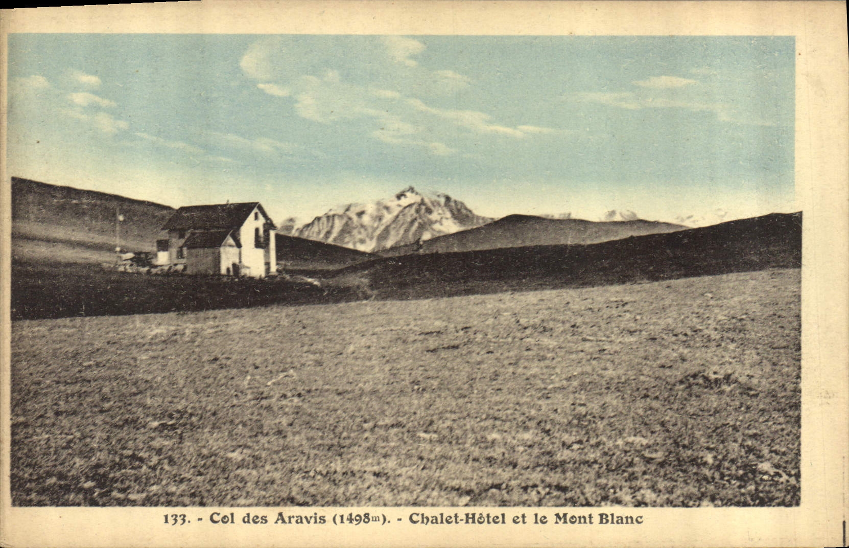 CPA Col des Aravis Chalet Hotel et le Mont