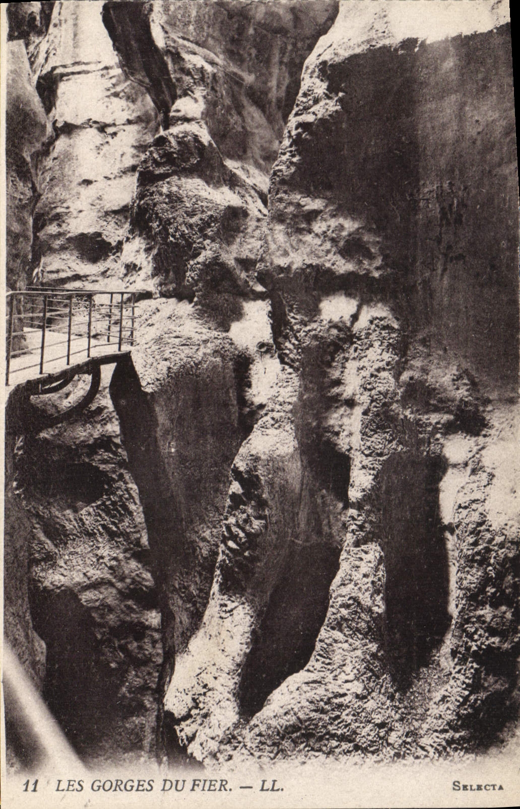 CPA Les Gorges du Fier 