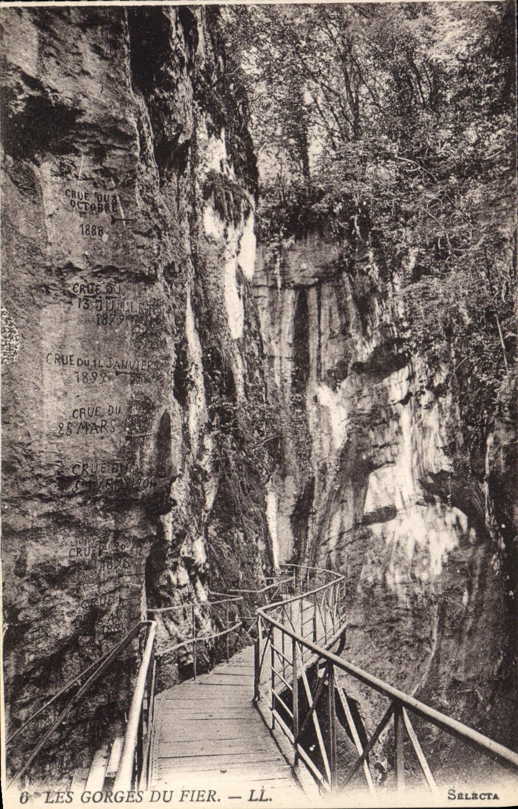 CPA Les Gorges du Fier 