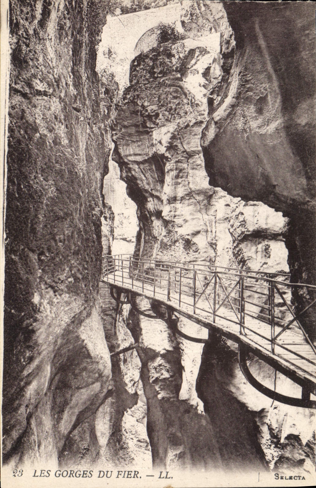 CPA Les Gorges du Fier 