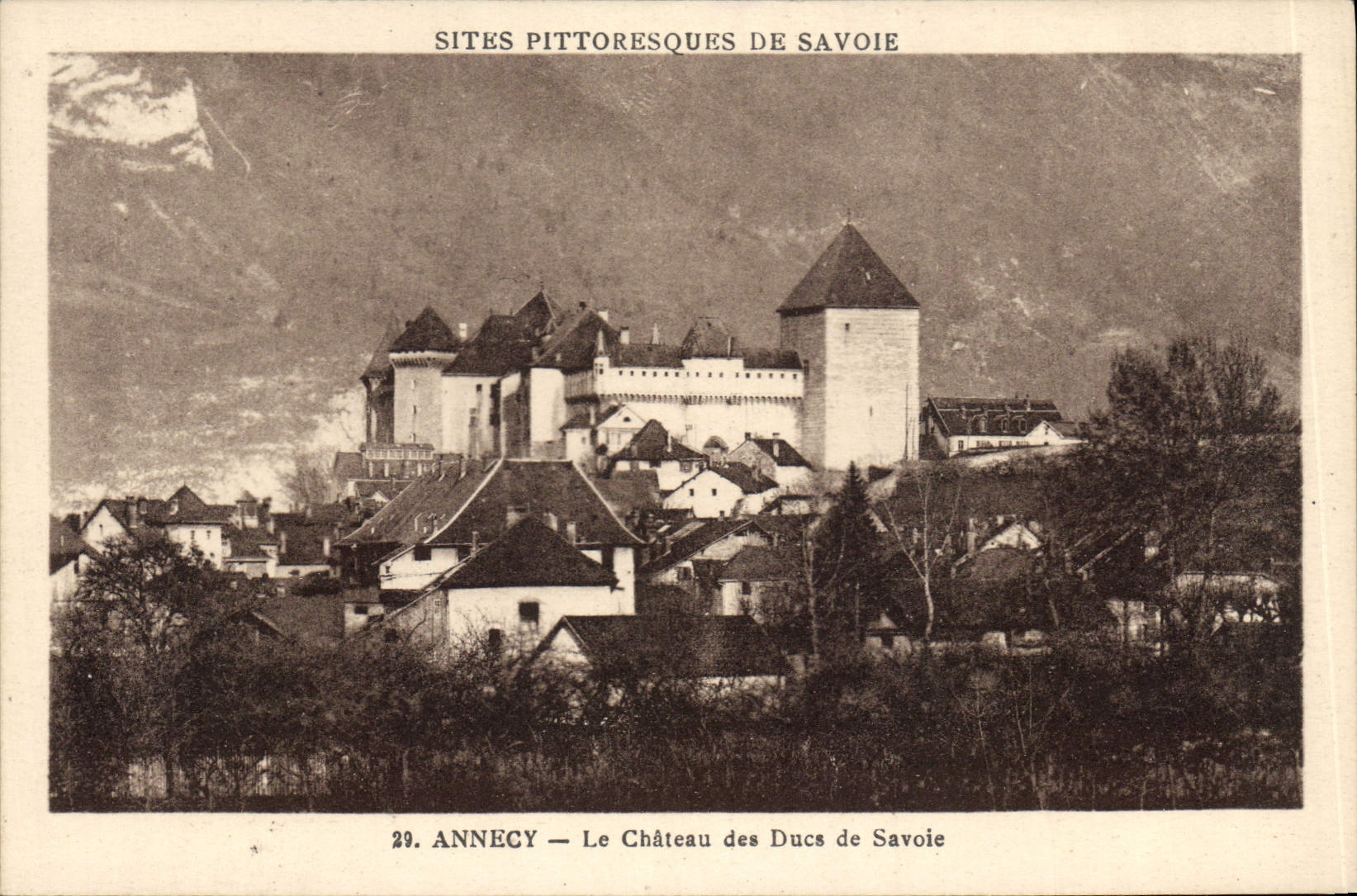 CPA Sites Pittoresques de Savoie Annecy Le Chateau des Ducs de Savoie