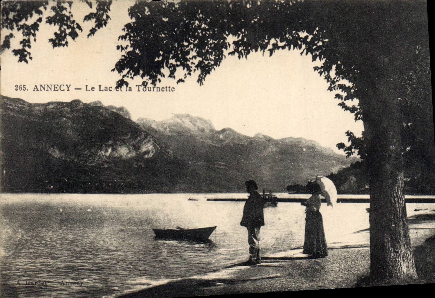 CPA Annecy Le Lac et la Tournette 
