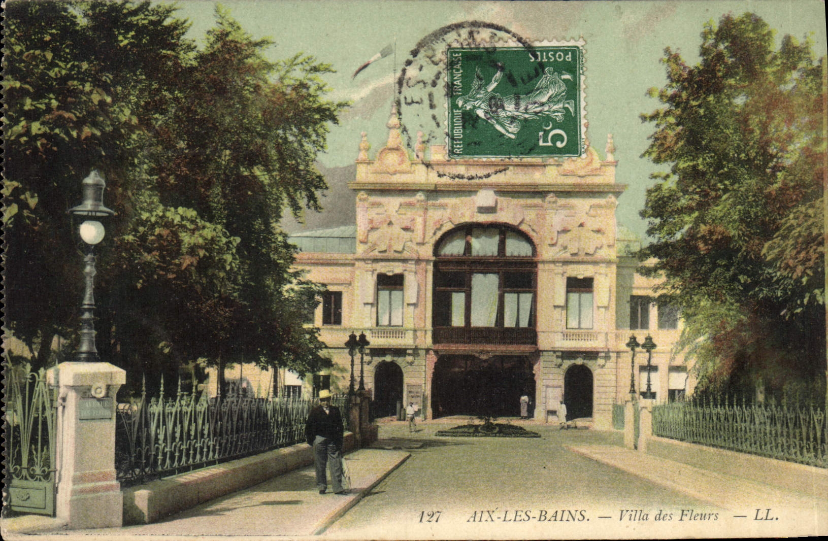 CPA Aix les Bains Villa des Fleurs