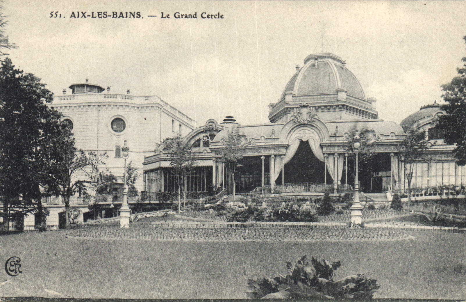 CPA Aix les Bains Le Grand Cercle