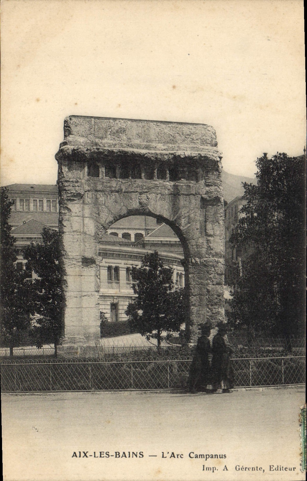 CPA Aix les Bains L'Arc Campanus 