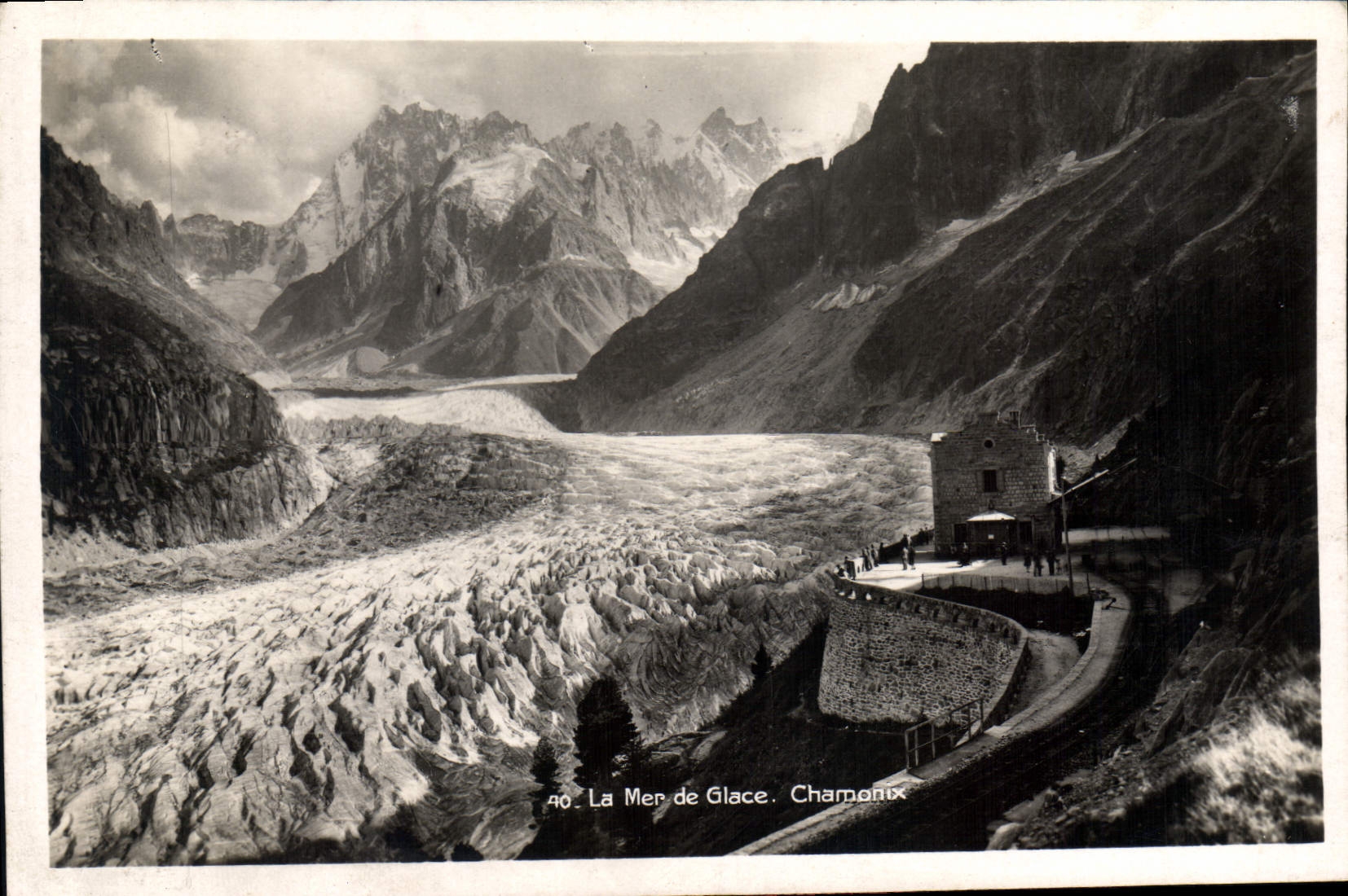 CPA La Mer de Glace Chamonix 