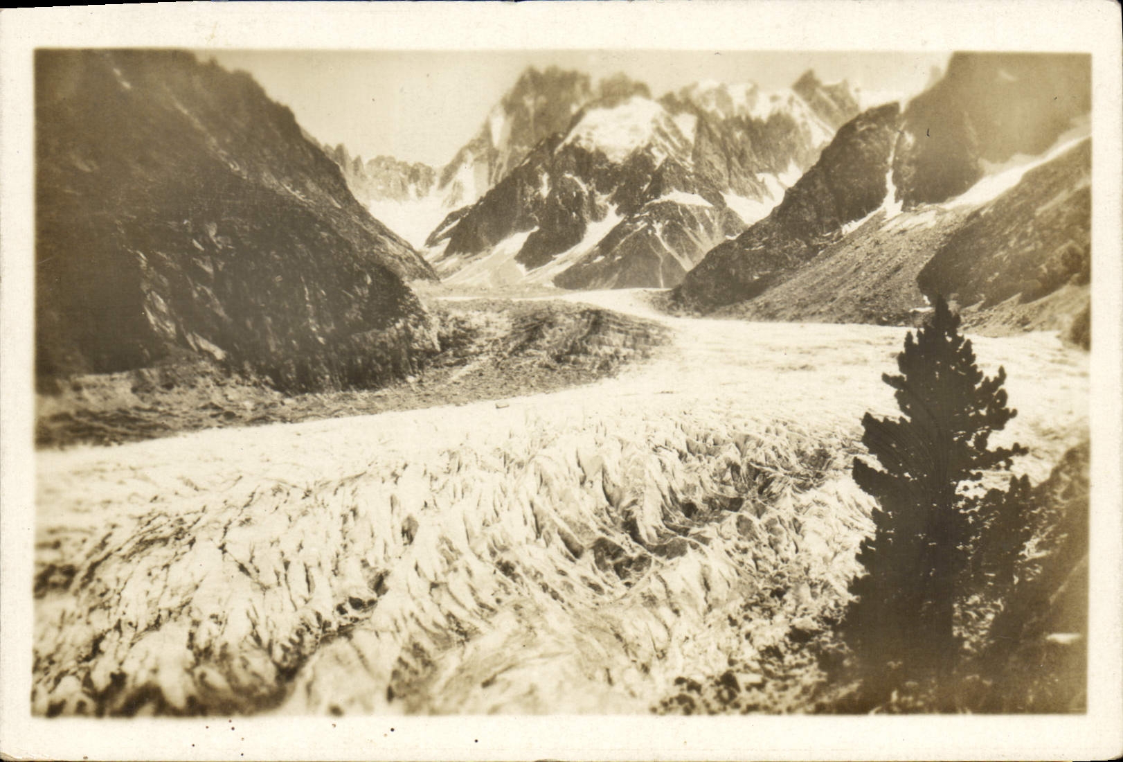 CPA Chamonix Mont Blanc La Mer de Glace 