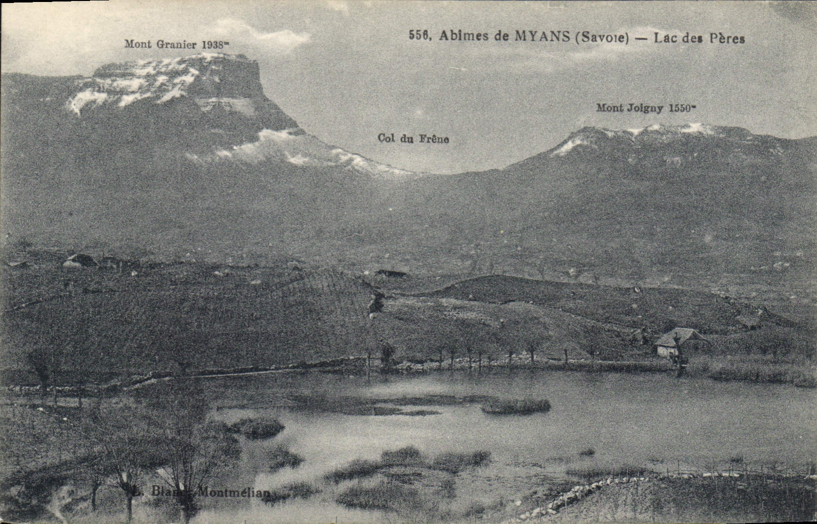 CPA Abimes de Myans Savoie Lac des Peres 