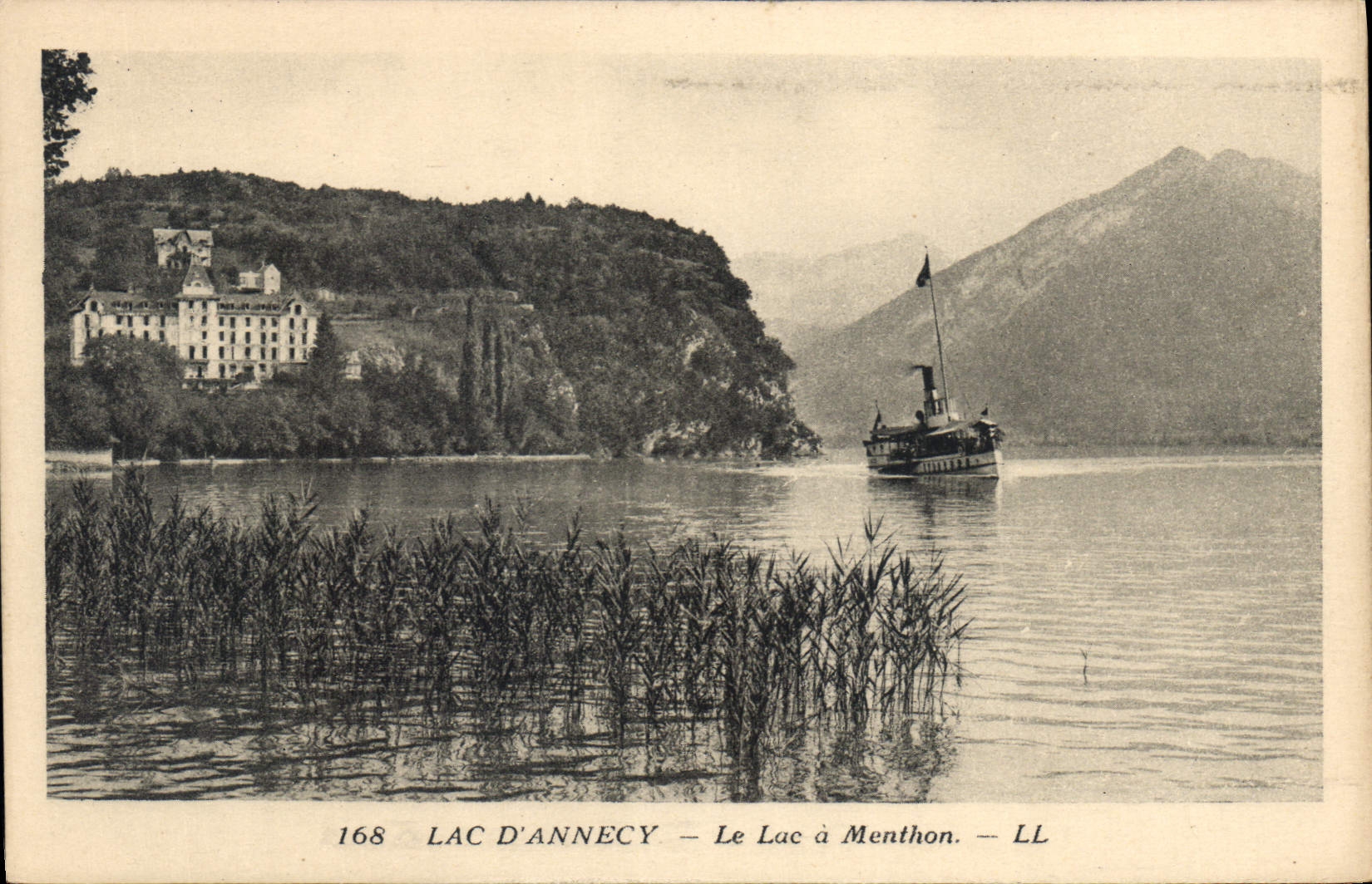 CPA Lac d'Annecy Le Lac a Menthon 
