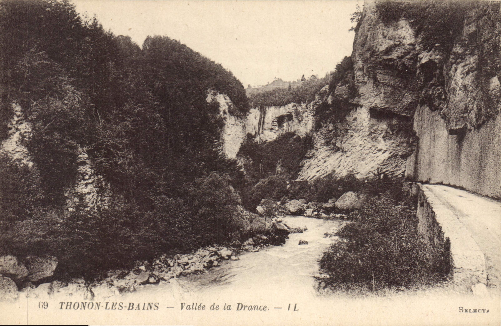 CPA Thonon les Bains Vallee de la Drance