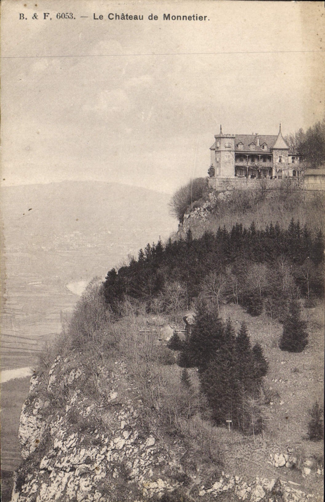 CPA Le Chateau de Monnetier 