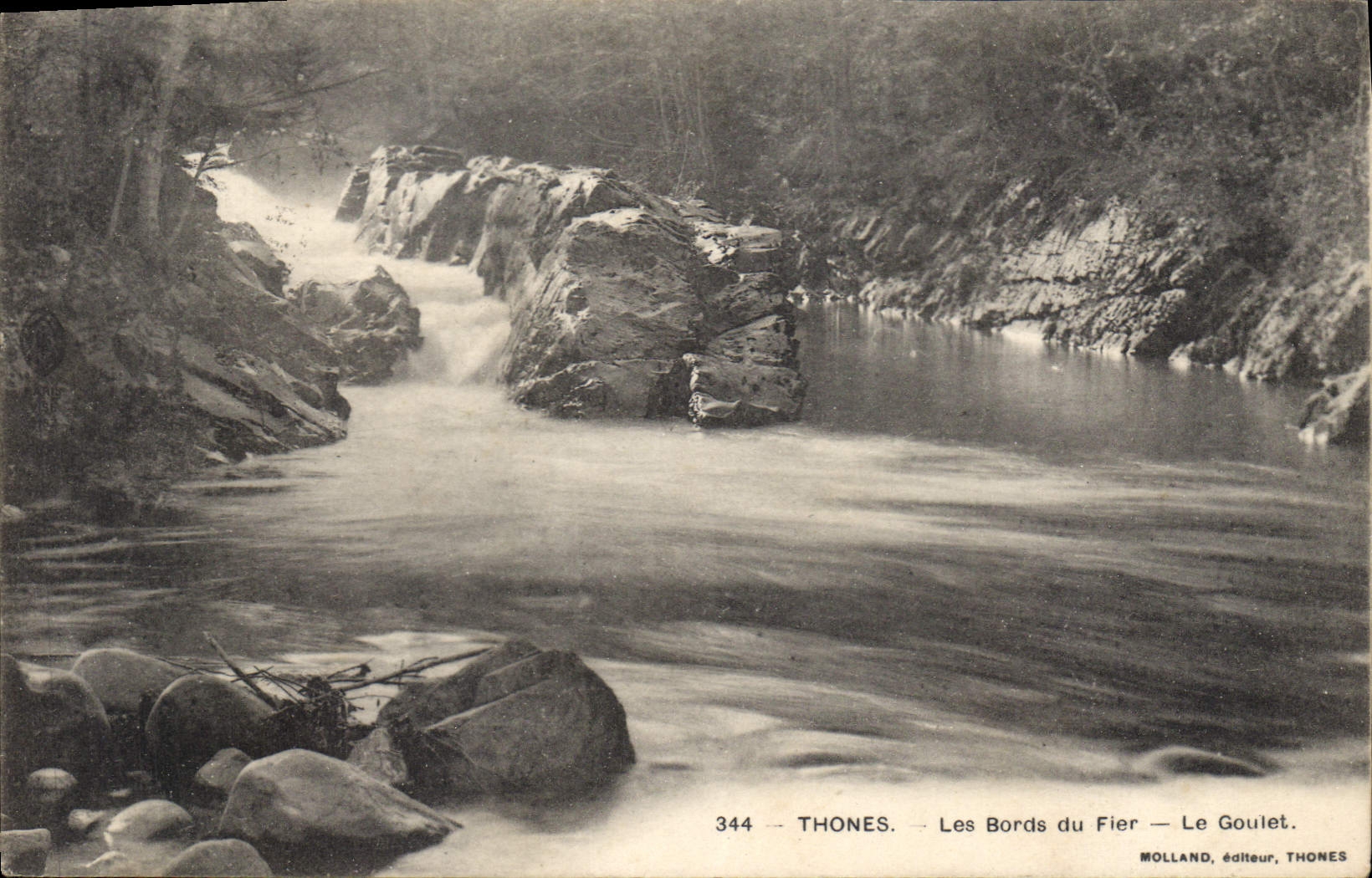 CPA Thones Les Bords du Fier Le Goulet 