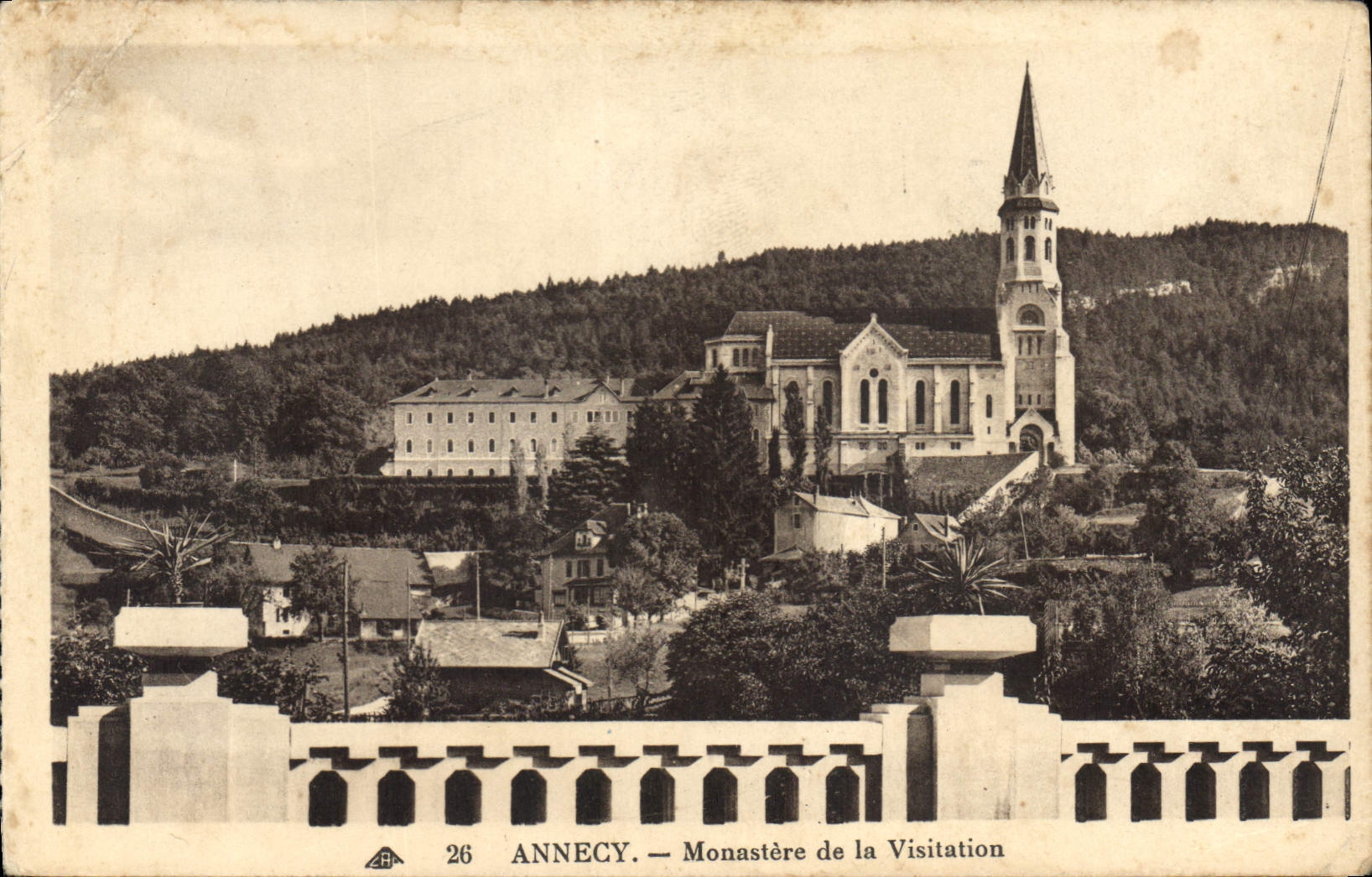 CPA Annecy Monastere de la Visitation 