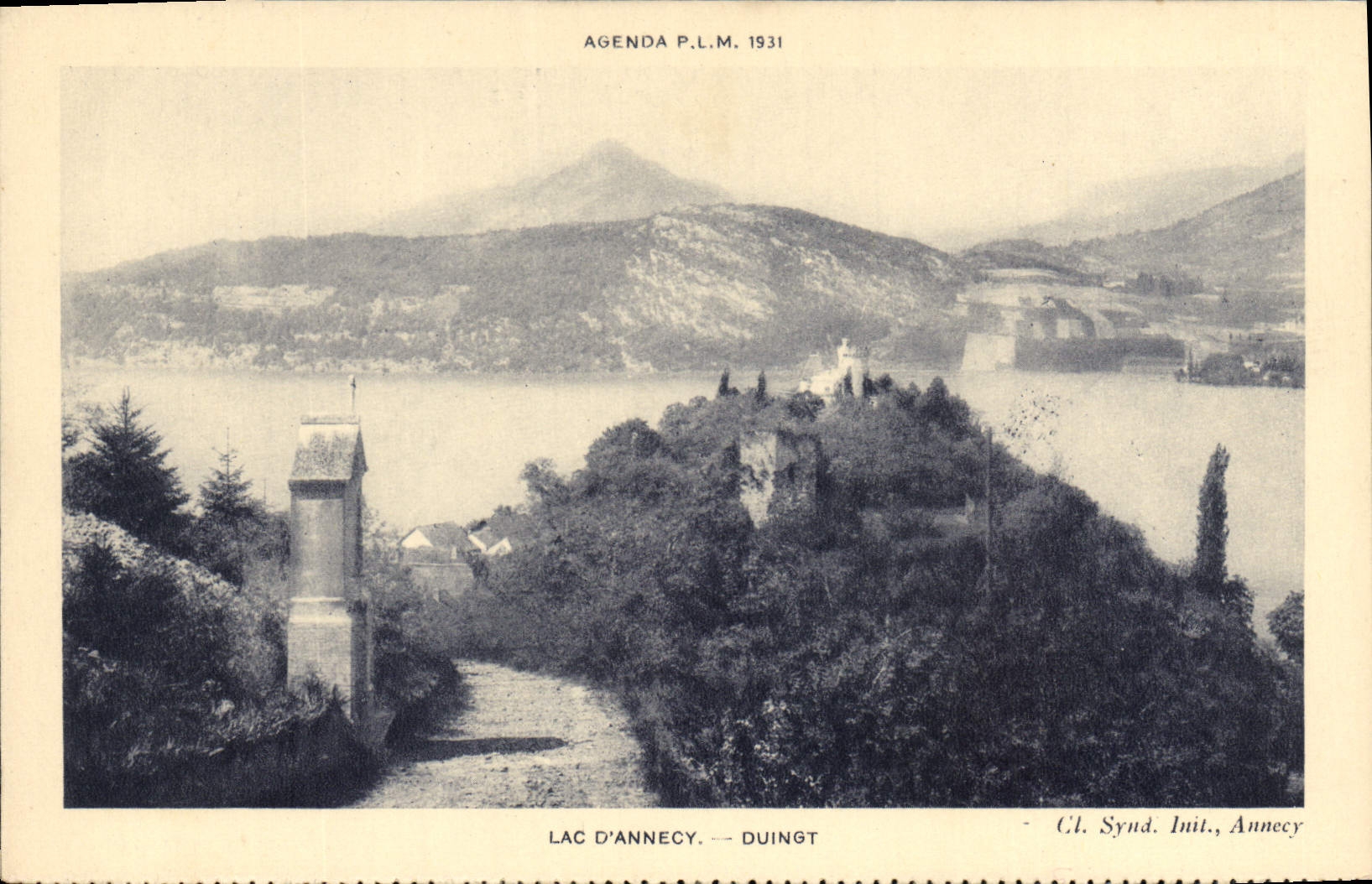 CPA Lac d'Annecy Duingt 