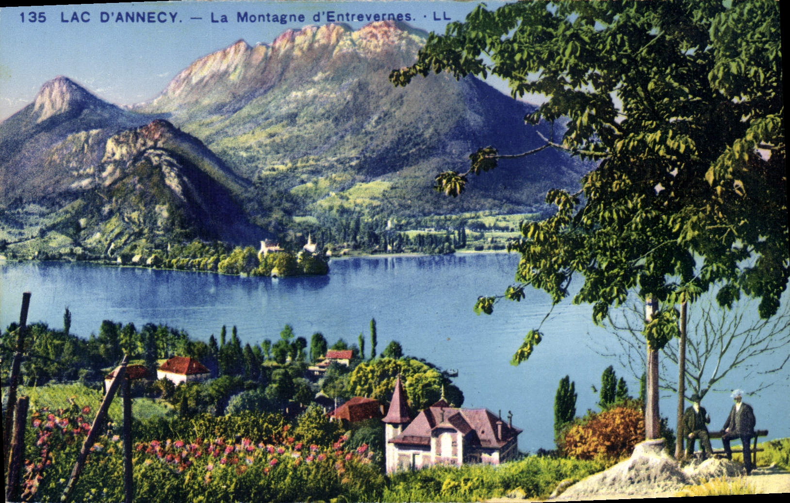 CPA Lac d'Annecy La Montagne d'Entrevernes