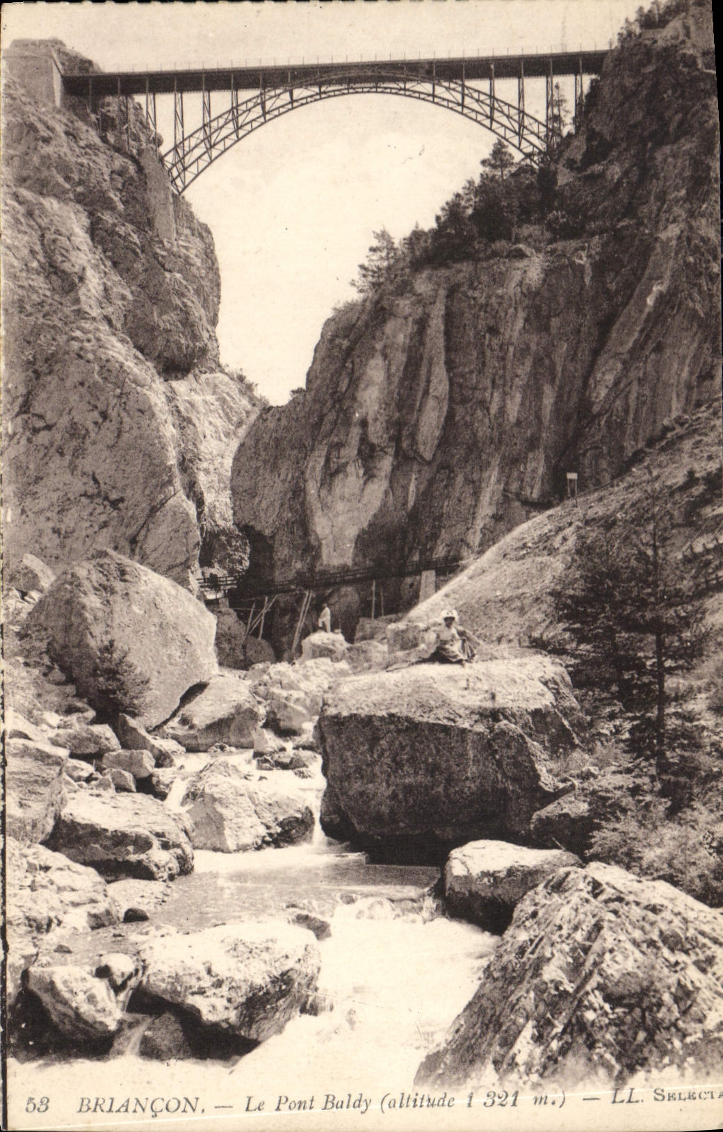 CPA Briancon Le Pont Baldy 