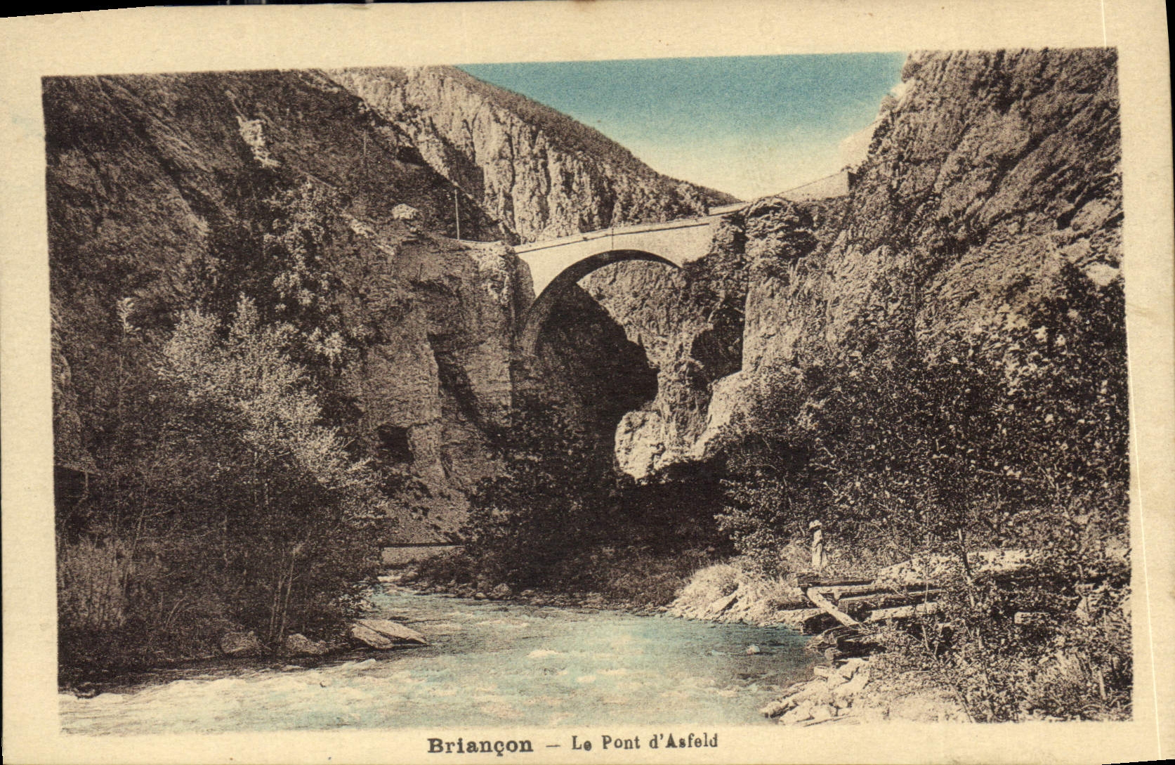 CPA Briancon Le Pont d'Asfeld 