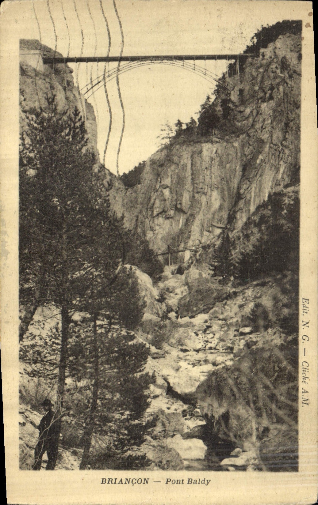 CPA Briancon Pont Baldy 