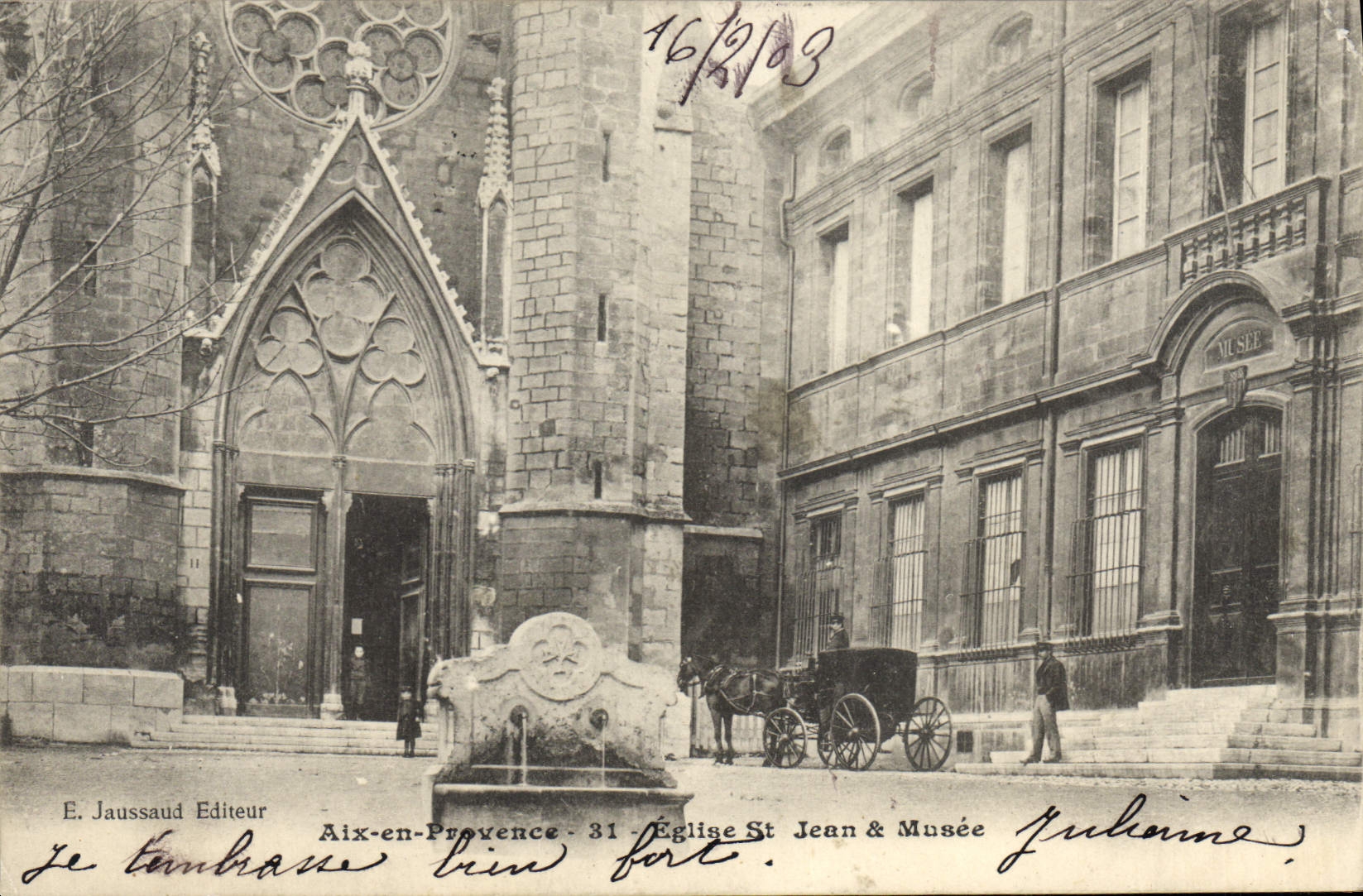 CPA Aix en Provence St Jean & Musee 