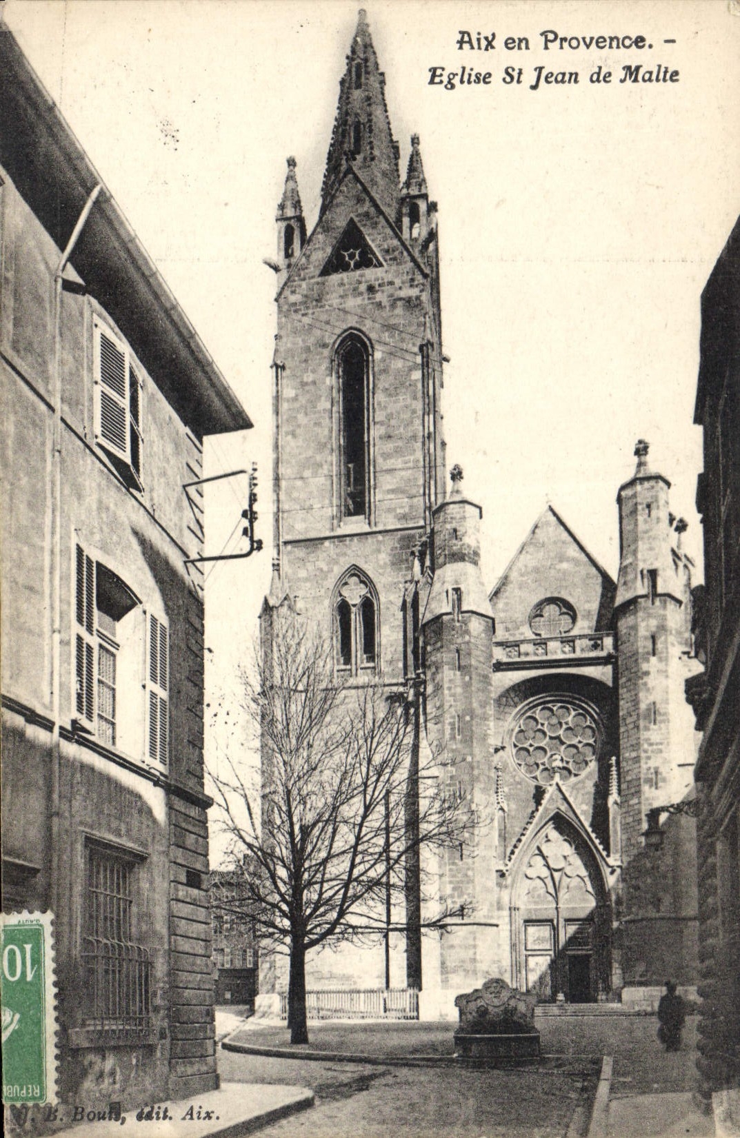 CPA Aix en Provence Eglise St Jean de Malte 