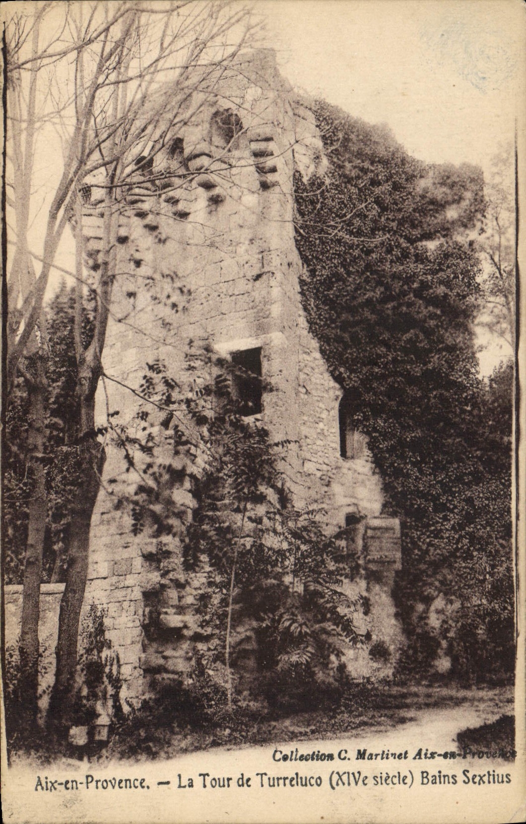 CPA Aix en Provence La Tour de Turreluco Bains Sextius