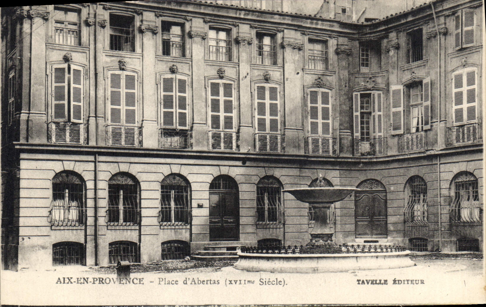 CPA Aix en Provence Place d'Abertas 