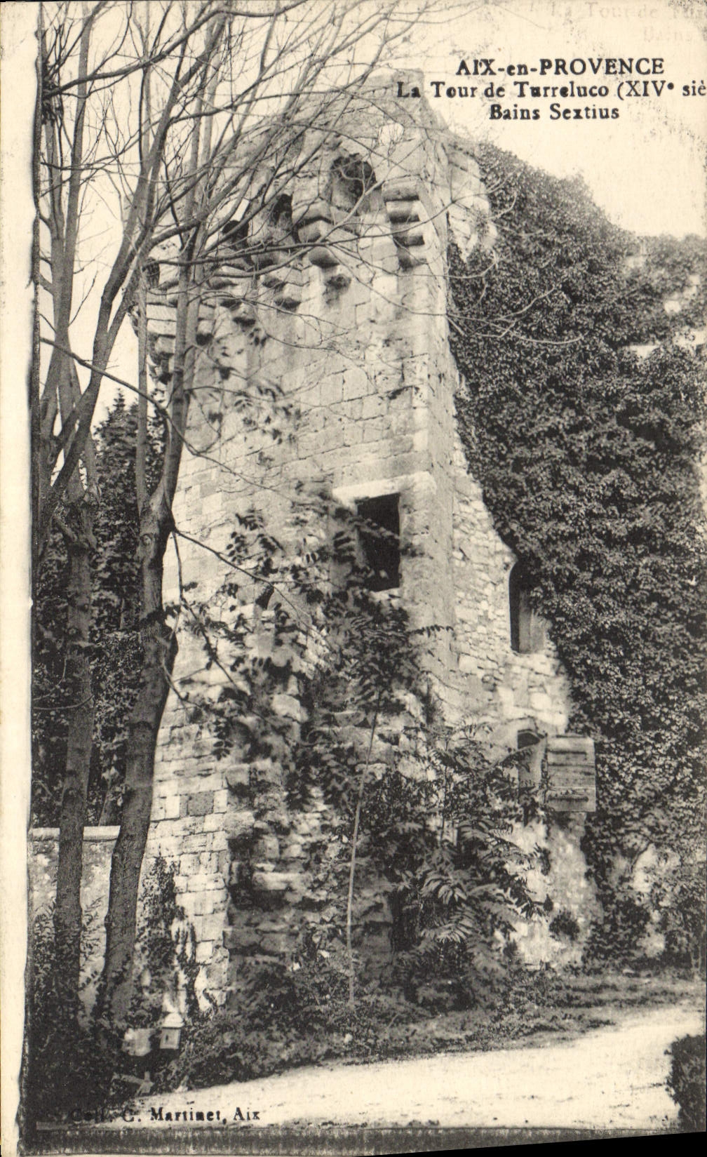 CPA Aix en Provence La Tour de Tourreluco Bains Sextius 