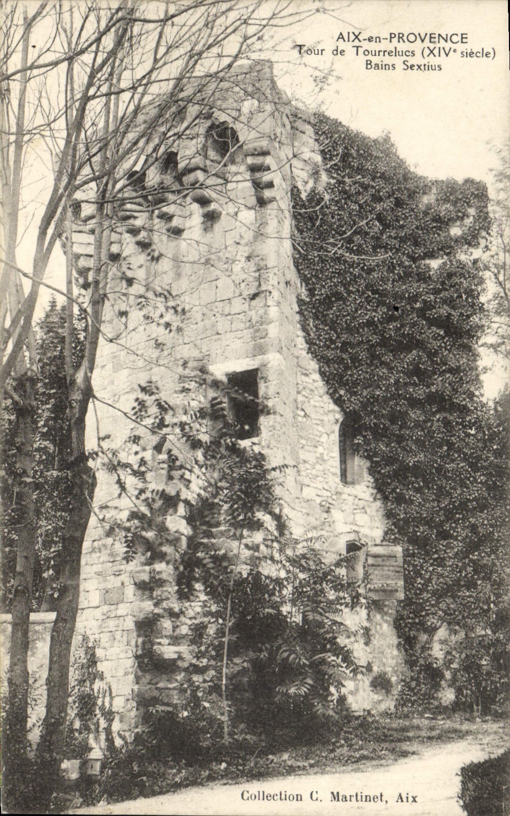 CPA Aix en Provence Tour de Tourreluco Bains Sextius 