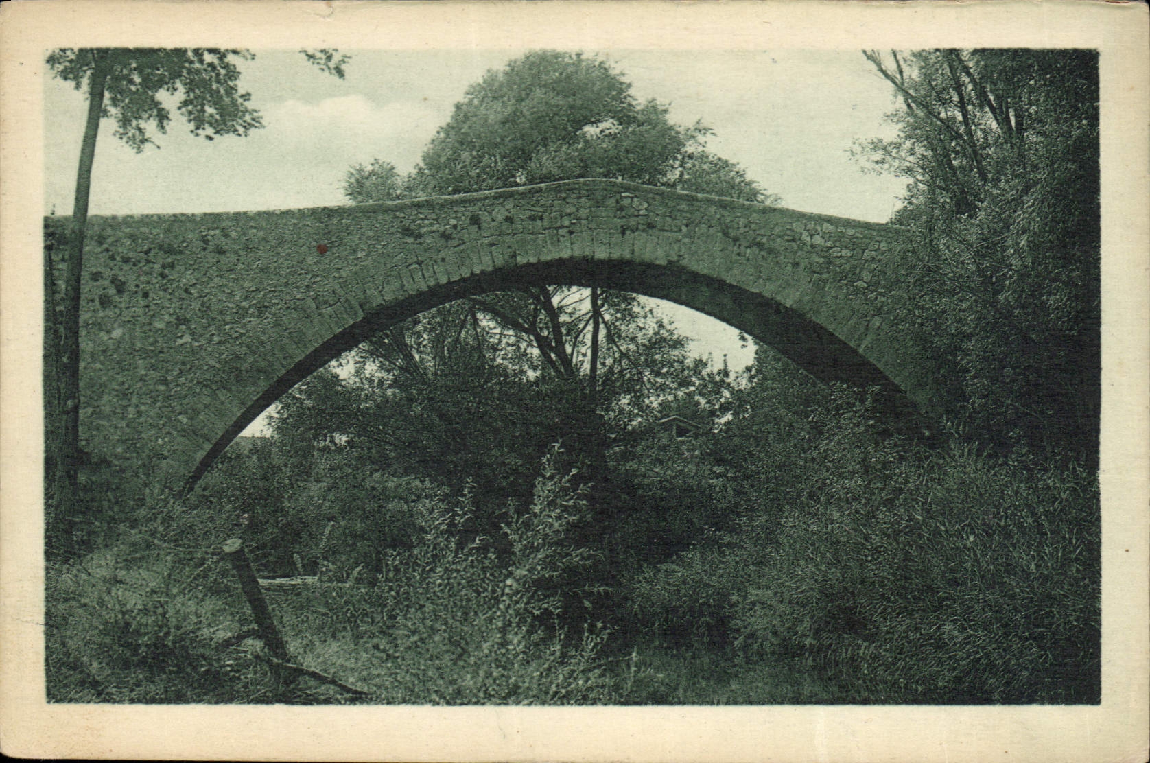 CPA Environs d'Aix en Provence Pont des Trois Sautets 