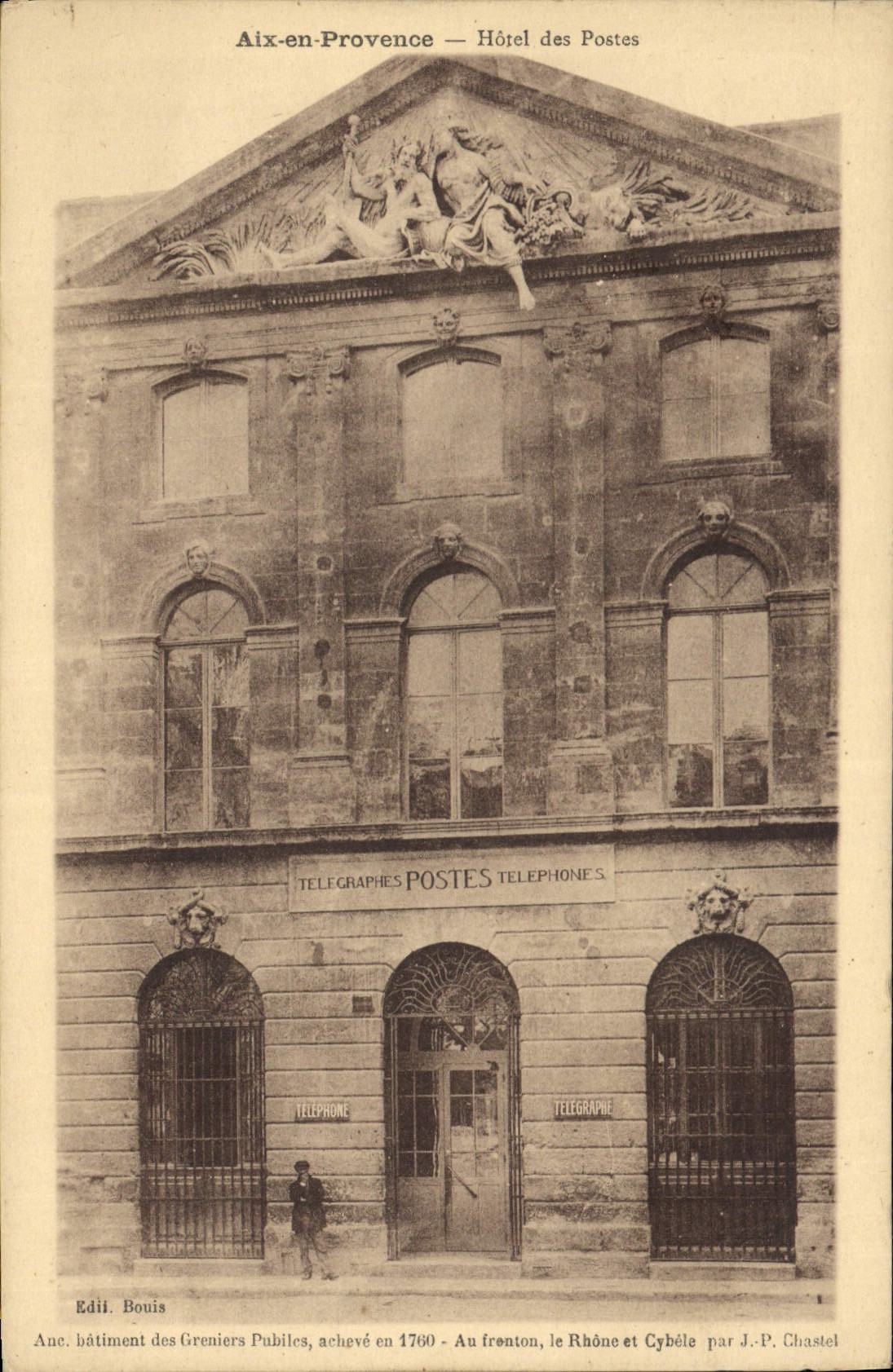 CPA Aix en Provence Hotel des Postes 