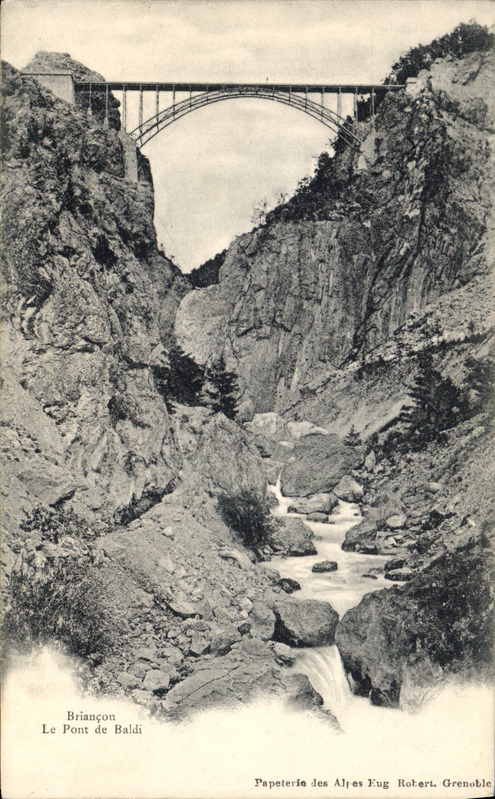 CPA Briancon Le Pont de Baldi 