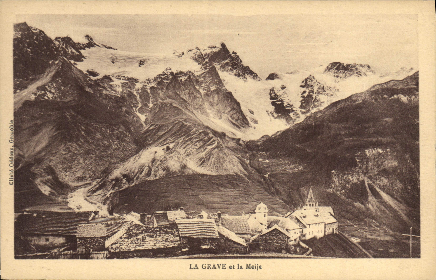 CPA La Grave et la Meije 