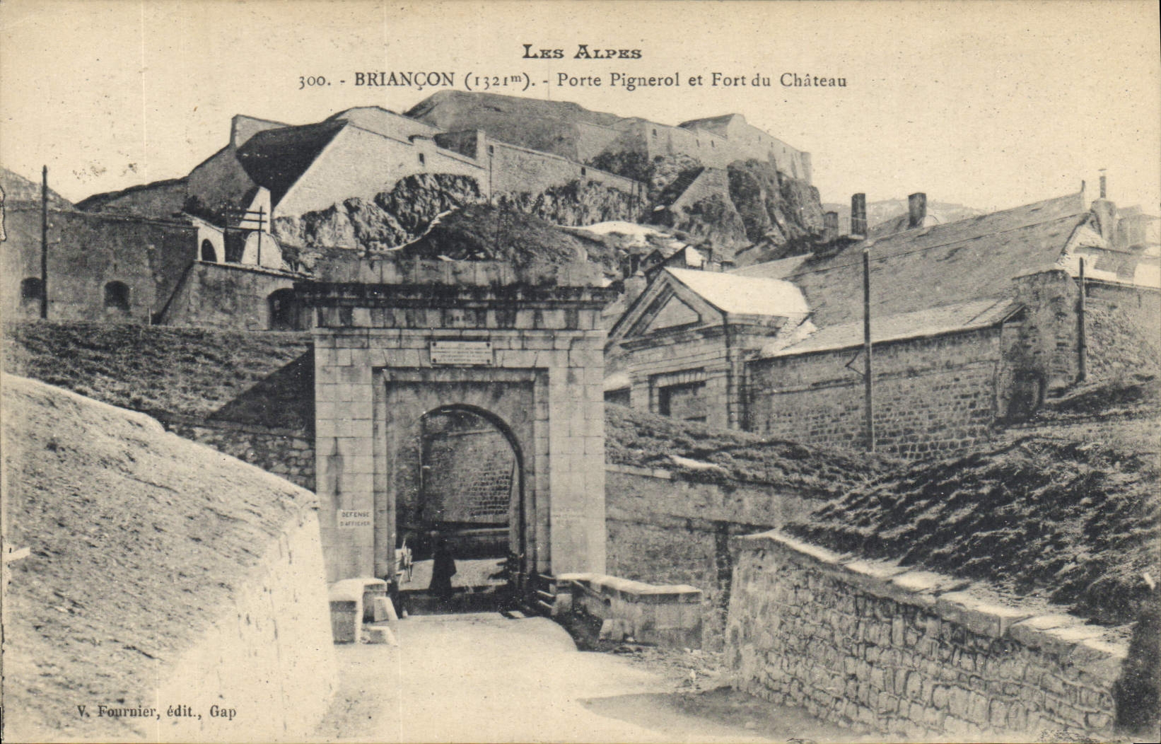 CPA Briancon Porte Pignerol et Fort du Chateau