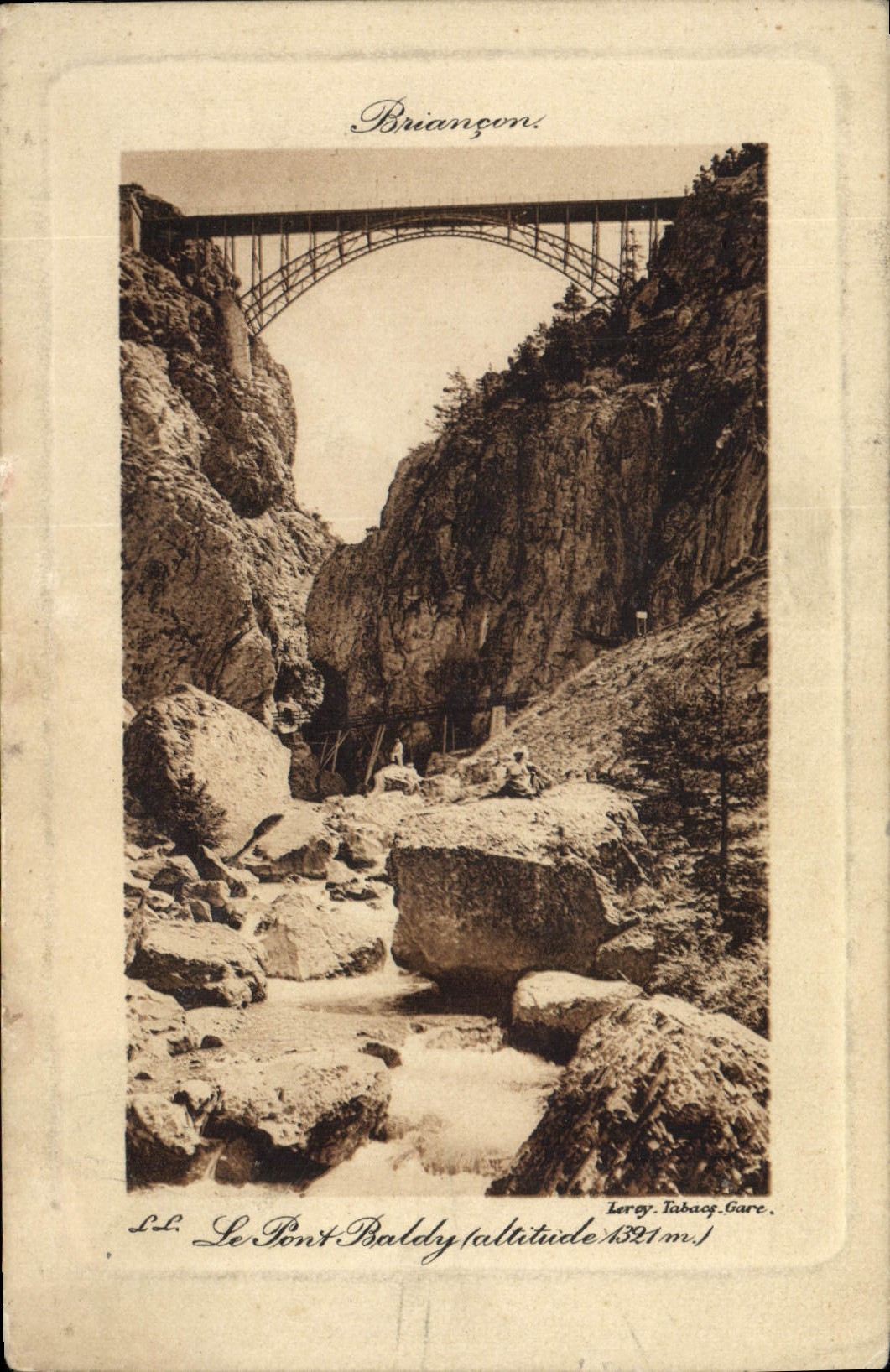 CPA Briancon Le Pont Baldy 