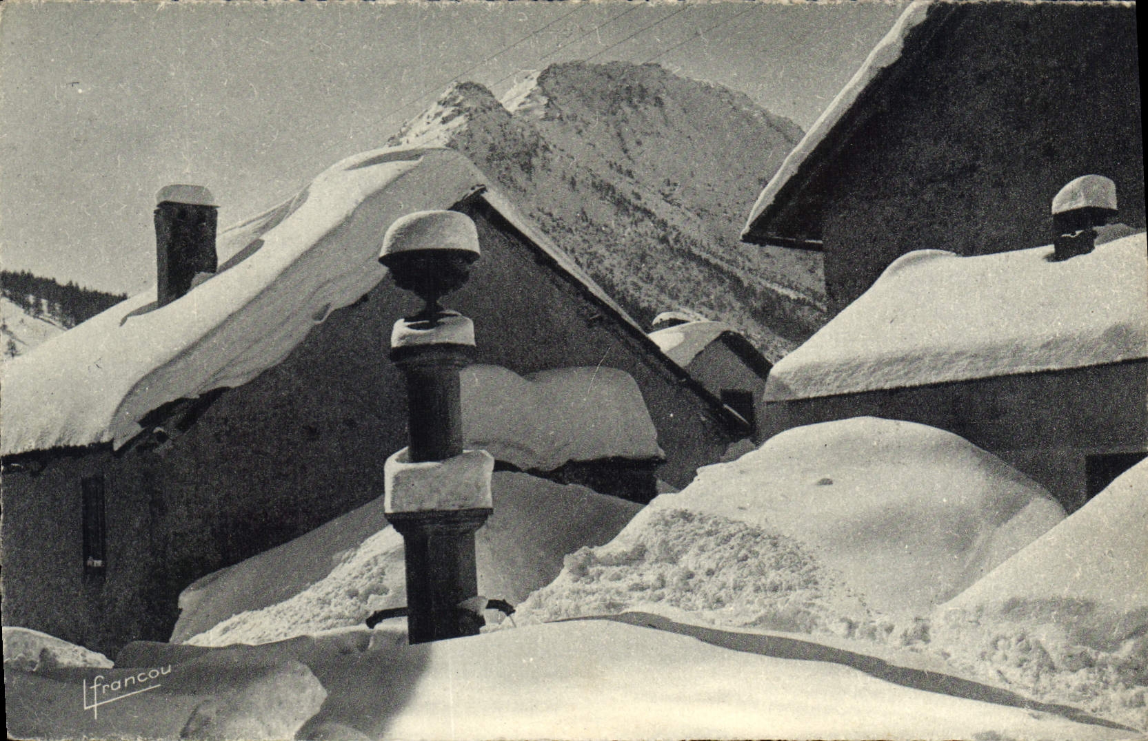 CPA Les Hautes Alpes Montgenevre Briancon