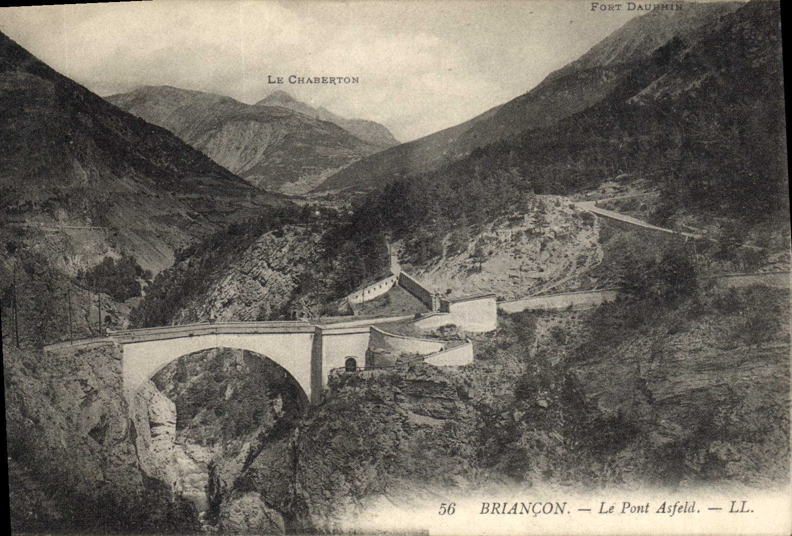 CPA Briancon Le Pont Asfeld 